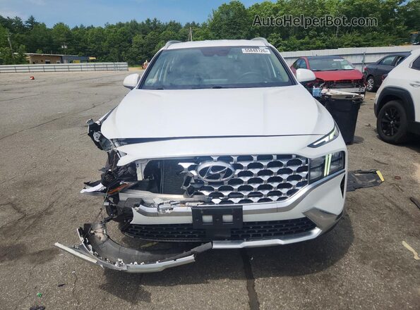 5NMS2DAJ7NH418712 2022 HYUNDAI SANTA White Vista frontal