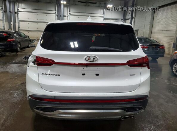 5NMS2DAJ7NH469501 2022 HYUNDAI SANTA White Widok z tyłu