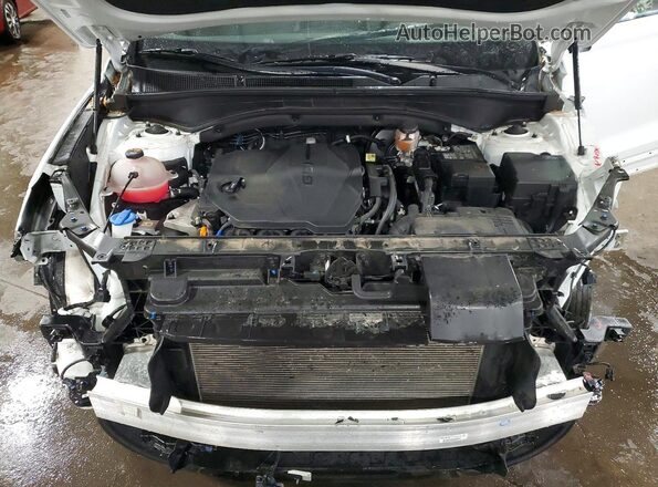 5NMS2DAJ7NH469501 2022 HYUNDAI SANTA White Widok komory silnika