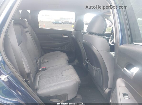 5NMS2DAJ8MH310386 2021 HYUNDAI SANTA FE Blue Vista de la etiqueta del VIN