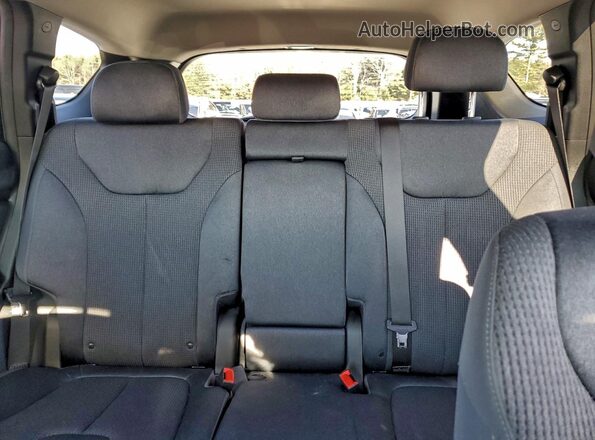 5NMS2DAJ9MH319677 2021 HYUNDAI SANTA Black უკანა სავარძლების ხედი