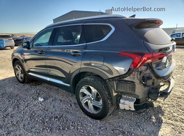 5NMS2DAJ9MH346636 2021 HYUNDAI SANTA Gray Задня ліва чверть