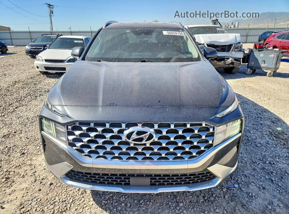 5NMS2DAJ9MH346636 2021 HYUNDAI SANTA Gray Вид спереду