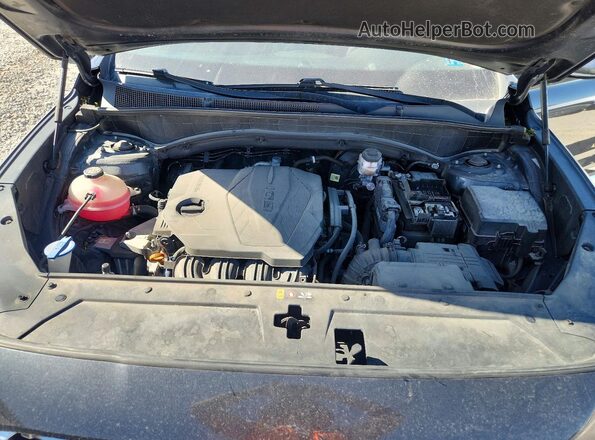 5NMS2DAJ9MH346636 2021 HYUNDAI SANTA Gray Вид задньої частини салону
