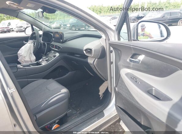 5NMS2DAJ9NH429923 2022 HYUNDAI SANTA FE Gray Widok wnętrza z przodu
