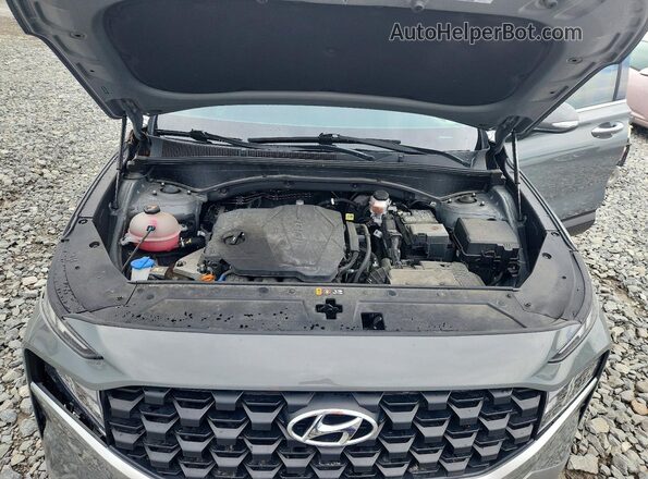 5NMS2DAJ9PH509662 2023 HYUNDAI SANTA Silver Engine compartment view