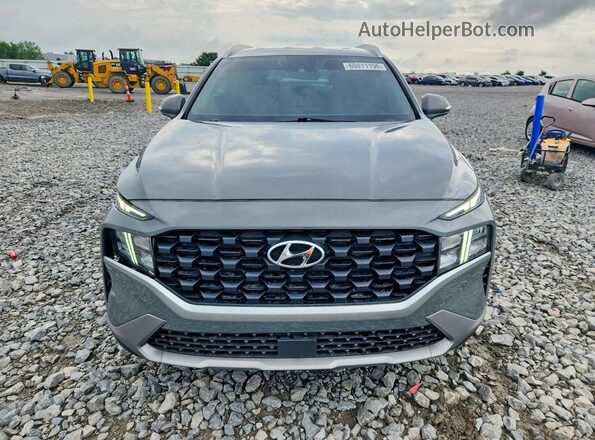 5NMS2DAJ9PH509662 2023 HYUNDAI SANTA Silver Front view