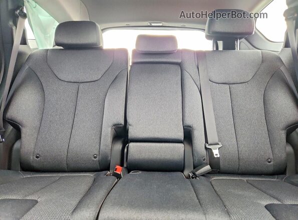5NMS2DAJ9PH509662 2023 HYUNDAI SANTA Silver Rear seats view