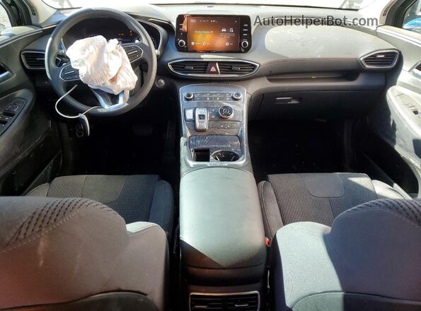 5NMS2DAJXNH417697 2022 HYUNDAI SANTA Black წინა პანელის ხედი