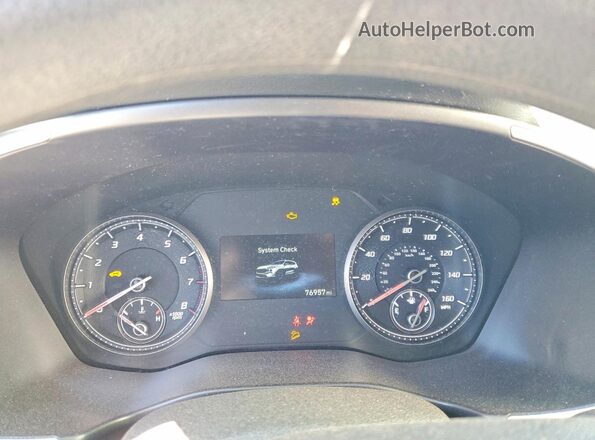 5NMS2DAJXNH417697 2022 HYUNDAI SANTA Black ხელსაწყოთა პანელის ხედი