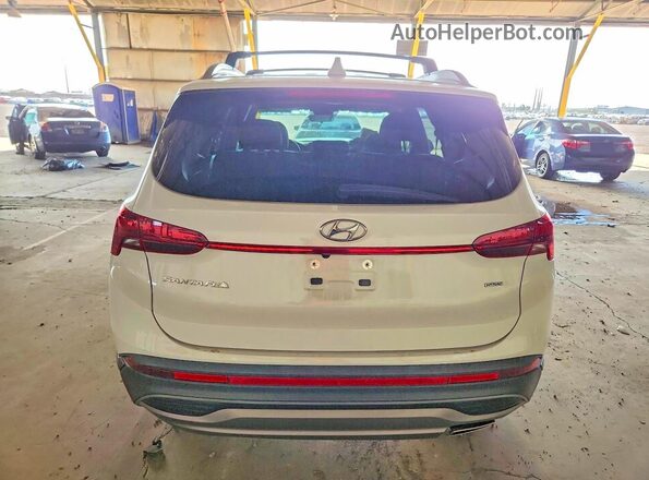 5NMS2DAJXPH583317 2023 HYUNDAI SANTA White უკანა ხედი