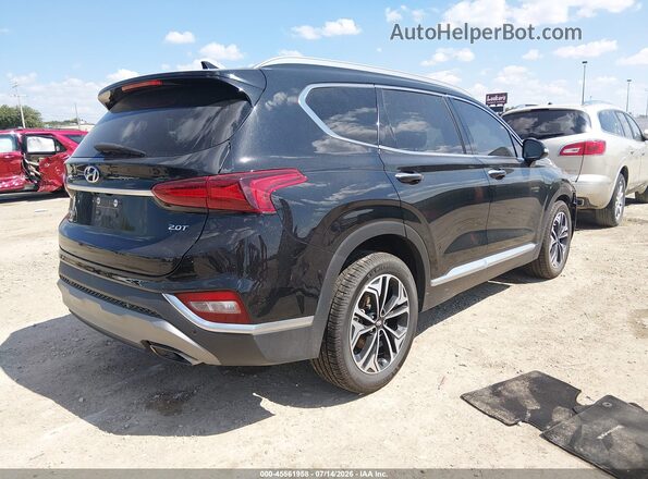 5NMS33AA2LH274815 2020 HYUNDAI SANTA FE Black Tył prawy