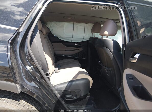 5NMS33AA2LH274815 2020 HYUNDAI SANTA FE Black Widok naklejki z numerem VIN