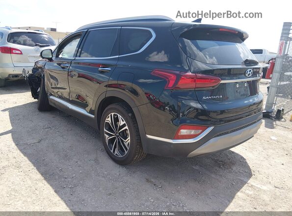 5NMS33AA2LH274815 2020 HYUNDAI SANTA FE Black Tył lewy