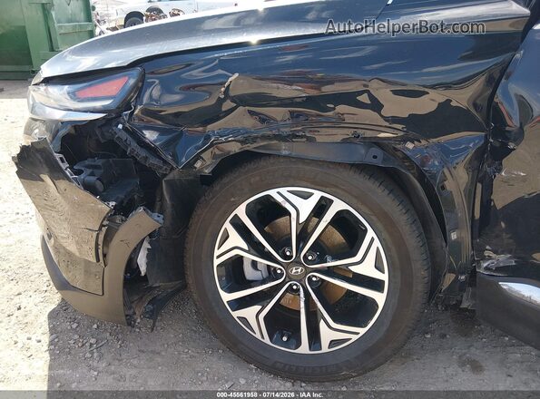 5NMS33AA2LH274815 2020 HYUNDAI SANTA FE Black Widok z przodu