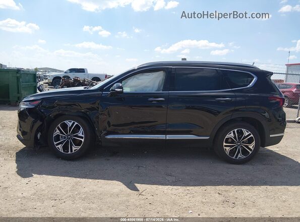 5NMS33AA2LH274815 2020 HYUNDAI SANTA FE Black Widok wnętrza 360 stopni