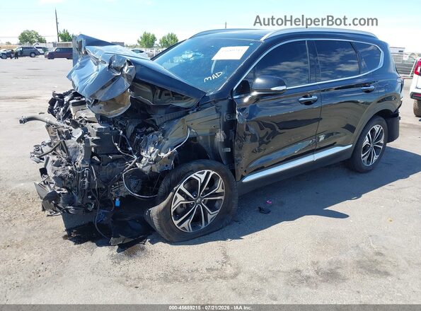 5NMS33AA3LH298010 2020 HYUNDAI SANTA FE Black Vista tres cuartos delantera izquierda