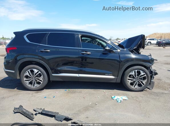 5NMS33AA3LH298010 2020 HYUNDAI SANTA FE Black Vista interior de 360 grados