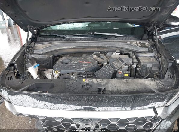 5NMS33AA9LH298870 2020 HYUNDAI SANTA FE Black Вид ззаду
