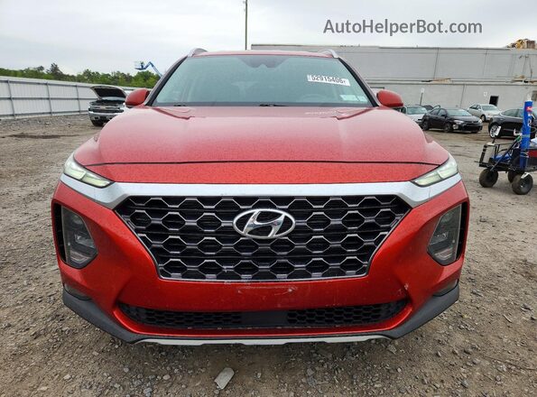 5NMS33AD0LH262933 2020 HYUNDAI SANTA Red Դիմացի տեսք