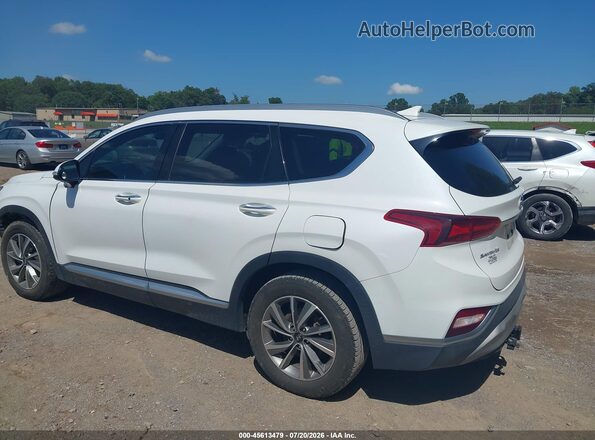 5NMS33AD0LH302363 2020 HYUNDAI SANTA FE White უკანა მარცხენა