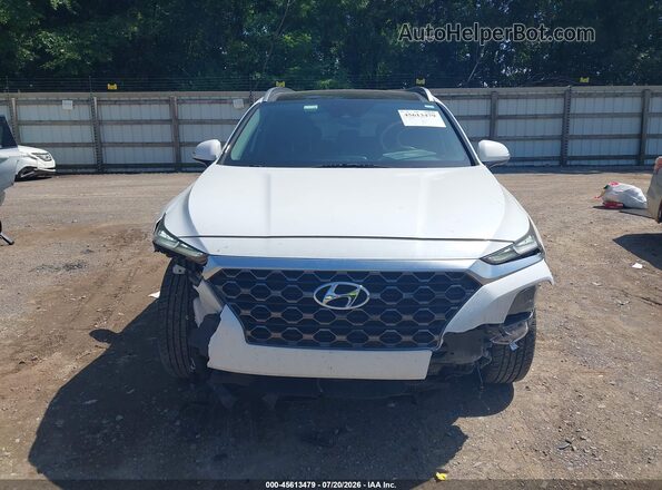 5NMS33AD0LH302363 2020 HYUNDAI SANTA FE White ხელსაწყოთა პანელის ხედი