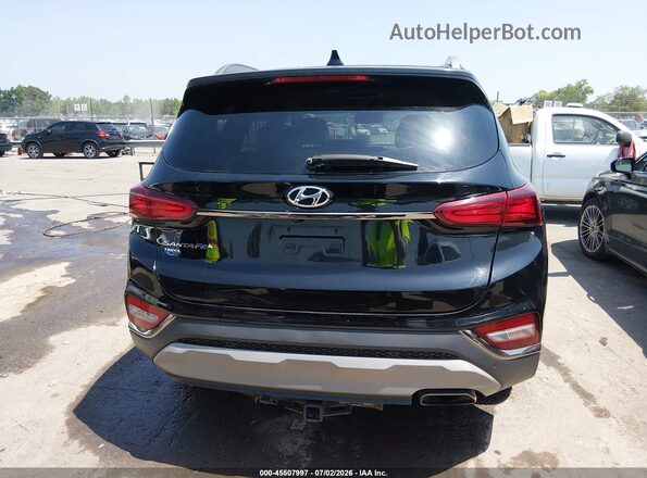 5NMS33AD1KH009800 2019 HYUNDAI SANTA FE Black 