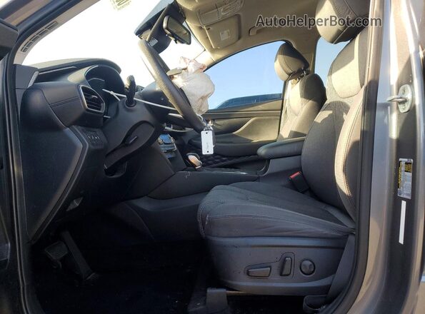5NMS33AD1KH107192 2019 HYUNDAI SANTA Gray Widok wnętrza z przodu
