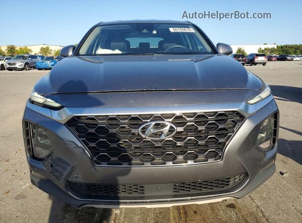 5NMS33AD1KH107192 2019 HYUNDAI SANTA Gray Widok z przodu