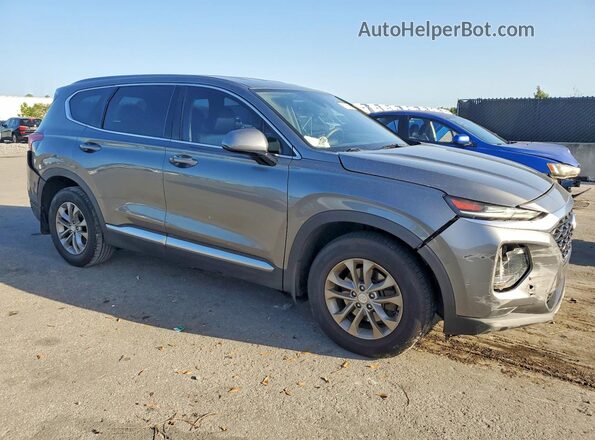 5NMS33AD1KH107192 2019 HYUNDAI SANTA Gray Przód prawy
