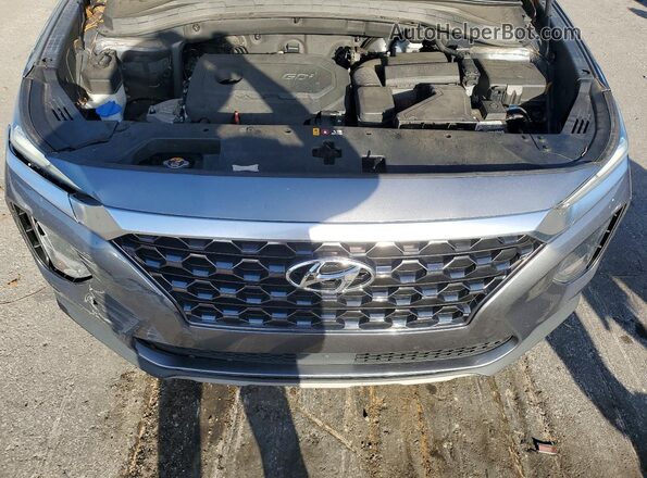 5NMS33AD1KH107192 2019 HYUNDAI SANTA Gray Widok komory silnika