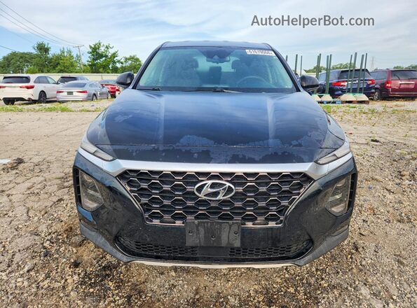 5NMS33AD1LH181102 2020 HYUNDAI SANTA Black Widok z przodu
