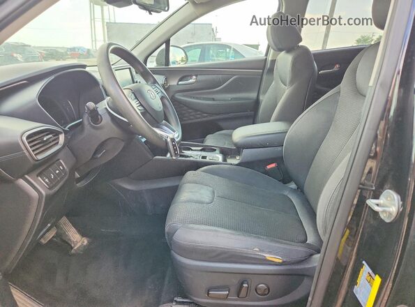 5NMS33AD1LH181102 2020 HYUNDAI SANTA Black Widok wnętrza z przodu