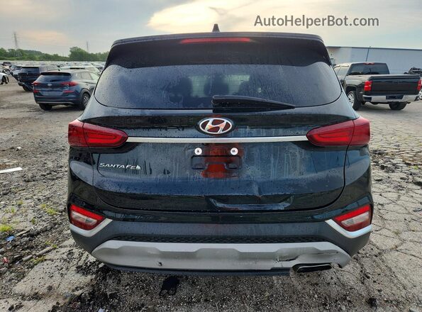 5NMS33AD1LH181102 2020 HYUNDAI SANTA Black Widok z tyłu