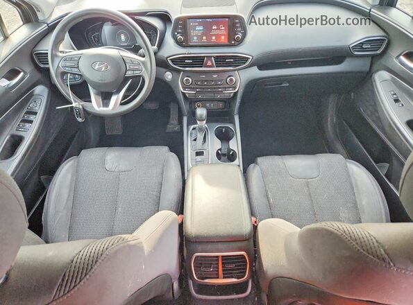 5NMS33AD1LH181102 2020 HYUNDAI SANTA Black Widok deski rozdzielczej