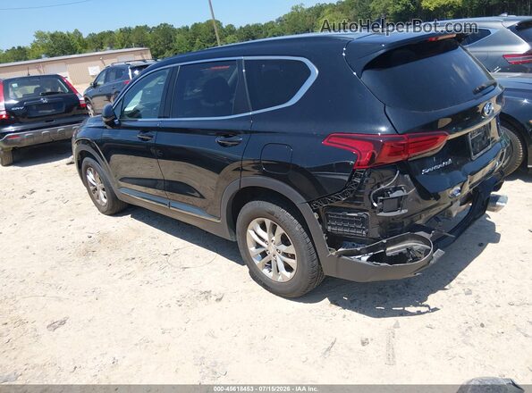 5NMS33AD2KH020305 2019 HYUNDAI SANTA FE Black Tył lewy