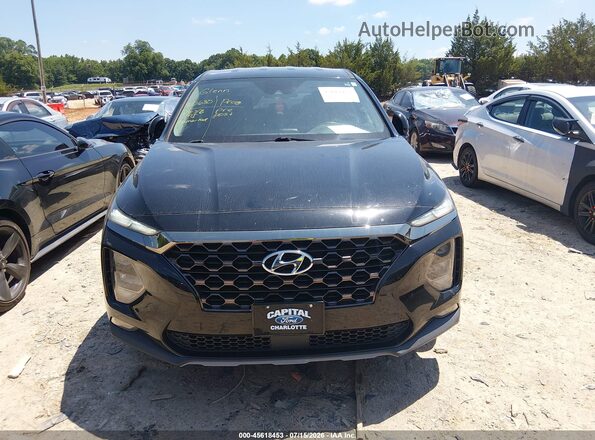 5NMS33AD2KH020305 2019 HYUNDAI SANTA FE Black Widok wnętrza z tyłu