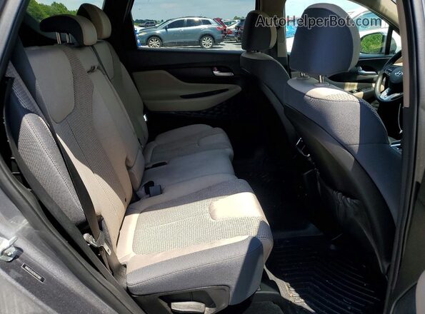 5NMS33AD2KH133882 2019 HYUNDAI SANTA Gray Widok tylnych siedzeń