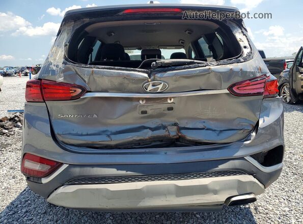 5NMS33AD2KH133882 2019 HYUNDAI SANTA Gray Widok z tyłu