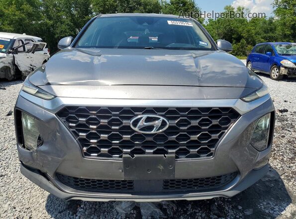 5NMS33AD2KH133882 2019 HYUNDAI SANTA Gray Widok z przodu