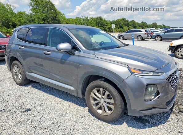 5NMS33AD2KH133882 2019 HYUNDAI SANTA Gray Przód prawy