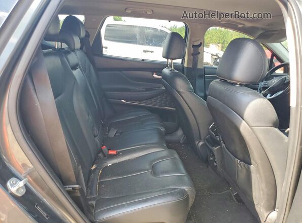 5NMS33AD2LH159707 2020 HYUNDAI SANTA Charcoal Vista de los asientos traseros