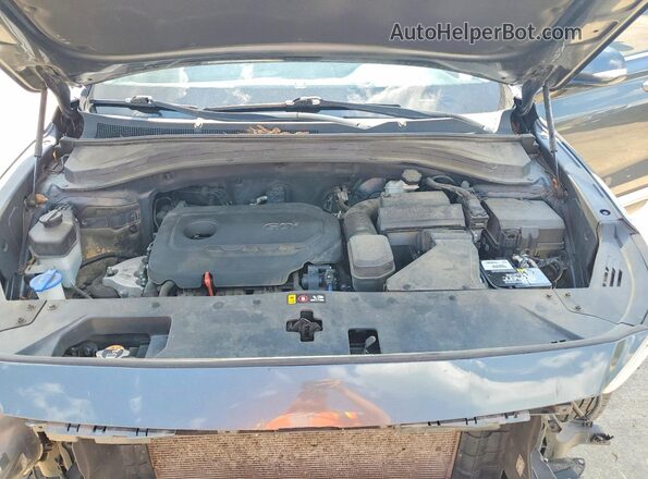 5NMS33AD2LH159707 2020 HYUNDAI SANTA Charcoal Vista interior trasera
