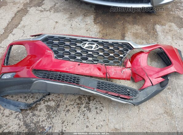 5NMS33AD3LH227934 2020 HYUNDAI SANTA FE Красный Вид щитка приборов