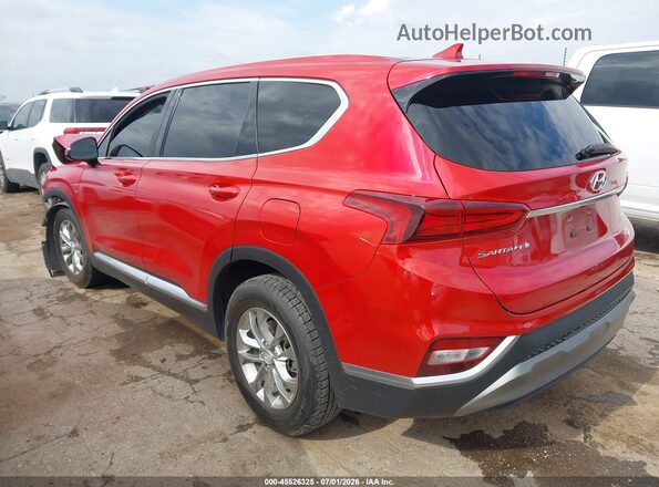 5NMS33AD3LH227934 2020 HYUNDAI SANTA FE Красный Задняя левая четверть