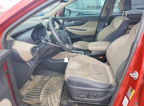 5NMS33AD4KH042161 2019 HYUNDAI SANTA Red Սալոնի դիմացի տեսք
