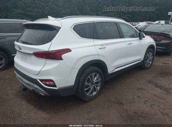 5NMS33AD4KH047750 2019 HYUNDAI SANTA FE White Rear right