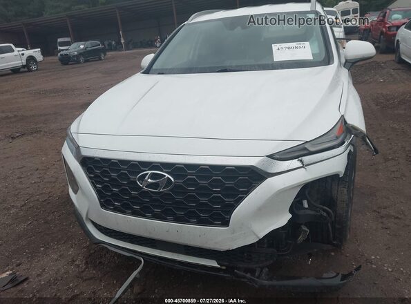 5NMS33AD4KH047750 2019 HYUNDAI SANTA FE White Instrument cluster view