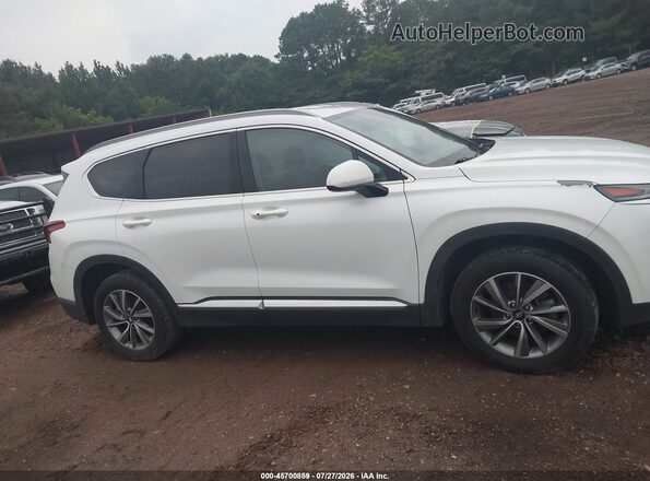 5NMS33AD4KH047750 2019 HYUNDAI SANTA FE White Rear interior view