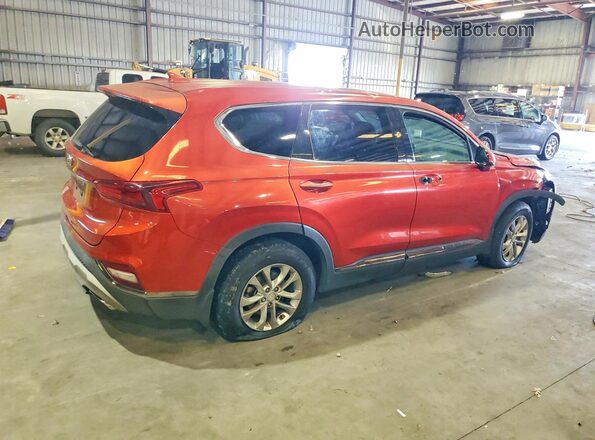 5NMS33AD4KH057095 2019 HYUNDAI SANTA Красный Задняя правая четверть
